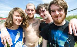 PULLED APART BY HORSES (photo)